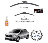 SPAZZOLE TERGICRISTALLO ASHIKA SPECIFICA PER DACIA SANDERO 2013 2014 2015