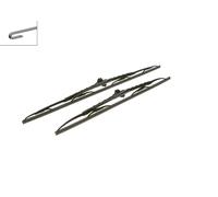 Tergicristalli Bosch Twin 725, Lunghezza 650mm/550mm, 1 set per parabrezza anteriore
