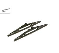 Tergicristalli Bosch Twin 340, Lunghezza 340mm/340mm, 1 set per parabrezza anteriore