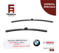 Spazzole Tergicristallo Bosch 400 600 mm BMW 3 Cabriolet 330d 231 CV 330i 272 CV