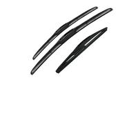 Spazzole tergicristallo per auto Per Subaru Per Forester SJ MK4 2014-2018 LHD RHD Parabrezza Parabrezza Finestra 26"+17"+14" Auto Car Anteriore Posteriore Tergicristallo Kit Set Tergicristallo(LHD F