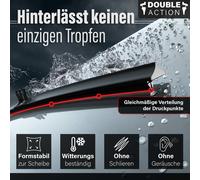 Spazzole Tergicristallo Set Per Daewoo Tico Anno 95- Double Action