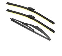 Spazzole tergicristallo Tergicristallo Anteriore Spazzole Set Parabrezza Silicone Ricarica 26 "+16" + 12" Per Renault Per Captur Per Kaptur 2016-2020