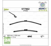 Spazzole Tergicristallo Valeo Anteriore per BMW 2 U06 220i 218i 218d CUPRA FORM