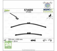 Spazzole Tergicristallo Valeo Anteriore per CITROEN C4 II DS4 DS FORD GALAXY S-