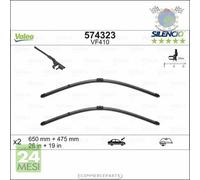 Spazzole Tergicristallo Valeo Anteriore per CITROEN C5 II I
