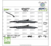 Spazzole Tergicristallo Valeo Anteriore per CITROEN C8 FIAT ULYSSE LANCIA PHEDR