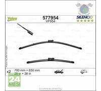 Spazzole Tergicristallo Valeo Anteriore per MAN TGE VW CRAFTER