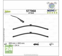 Spazzole Tergicristallo Valeo Anteriore per MERCEDES SPRINTER 519 516 514 51 bg8