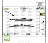 Spazzole Tergicristallo Valeo Anteriore per SKODA SUPERB VW PASSAT (3B6) (3B5)