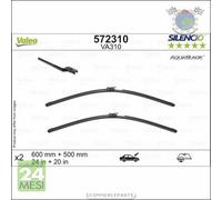 Spazzole Tergicristallo Valeo Anteriore per VOLVO V60 S60