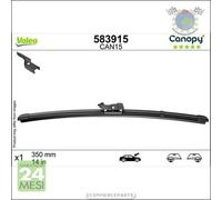 Spazzole Tergicristallo Valeo per ABARTH 500C 500 CHEVROLET TRAX FIAT IDEA 500X