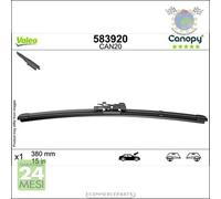 Spazzole Tergicristallo Valeo per ABARTH GRANDE FIAT PUNTO LINEA FORD TRANSIT T