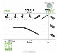 Spazzole Tergicristallo Valeo per CITROEN GRAND C4 II I OPEL ZAFIRA PEUGEOT 500