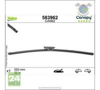 Spazzole Tergicristallo Valeo per DACIA SANDERO DUSTER LOGAN MERCEDES CITAN 112
