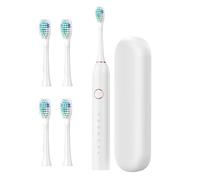 Spazzolini Da Denti Elettrici - Spazzolini Da Denti Ricaricabili Con Custodia,Spazzolino Da Denti Elettrico Ricaricabile,40000 VPM 6 Modalità Timer Intelligente 2 Minuti Ricarica Rapida