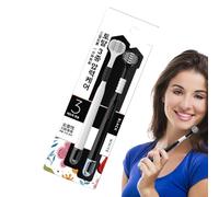 Spazzolini Da Denti Morbidi Su 3 Lati, Spazzola Per Pulizia Profonda A Angolo Con Setole Delicate, Design Igienico Ad Asciugatura Rapida Per Un' Rimozione Della Placca, Strumento Per La