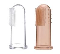 Spazzolini da denti per dita - Silicone completo, massaggiatore per la pulizia orale, cura per la crescita delle gengive | Strumento per l'igiene dentale infantile per promuovere abitudini e migl