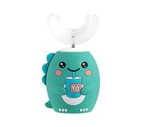 Spazzolini elettrici a forma di U per bambini da 6 a 12 a forma di U per la pulizia automatica elettrica puntelli spazzolino da denti forniture per la pulizia