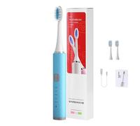Spazzolini elettrici per adulti, spazzolino elettrico impermeabile, spazzolino elettrico portatile setole morbide, spazzolino da denti vibrante per casa e viaggi