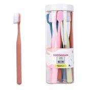 Spazzolini manuali Easy Grip, spazzolini da denti ultra morbidi per adulti, set di spazzolini da denti extra puliti per la casa, 8 pezzi, A06