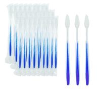 Spazzolini Monouso, 50 Pezzi Spazzolino da Viaggio Kit, Spazzolino Setole Morbide Spazzolino Portatile, Spazzolino Manuale Confezionati Singolarmente per Viaggi, Servizi Alberghieri, Bagni