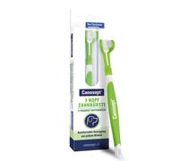 Canosept spazzolino per cani a 3 teste - spazzolino cani - pulizia denti cane - alitosi cane - Cura dentale ottimale del cane