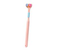 Spazzolino A Tre Facce - Spazzolino Sensoriale | Spazzolinos Da Denti A Forma Di V Con Setole A 3 Lati, Spazzolinos A Forma Di V Per Pulizia Completa Con Manico Antiscivolo, Avvolge Completamente La