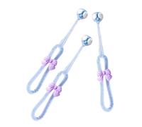 Spazzolino a Tre Lati Carino 3 Pezzi in Plastica per Bambini | Set Fiocco Decorativo, Setole Morbide Delicate Sulle Gengive, Formato da Viaggio Comodo