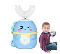 Spazzolino a U per Bambini - 6 Modalità di Pulizia - Spazzolino Elettrico Automatico,per Bambine e Bambini 2-6 Anni Prevenzione Carie Formazione Abitudine Spazzolamento Casa Viaggio