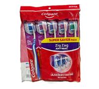 Spazzolino Antibatterico Colgate Zig Zag Setole 5 In 1 (Media) - 1 Confezione