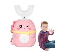 Spazzolino Automatico per Bambini - A forma di U ricaricabile - Spazzolino per Bambini,per Bambine e 2-6 Anni Prevenzione Carie Formazione Abitudine Spazzolamento Casa Viaggio