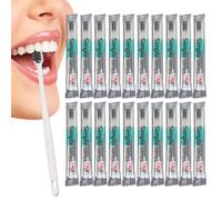 Spazzolino Con Dentifricio Kit per Igiene Orale 20 Pezzi | Spazzolino Portatile Per Viaggi, Ospitalità, Hotel, Scuola e Durante le Vacanze