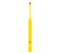 Spazzolino Curaprox Single-tuft | Pulizia Precisa Del Bordo Gengivale | Cura Delicata Per Apparecchi Ortodontici E Impianti | Setole Morbide | Confezione Singola | Giallo