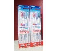 Spazzolino da denti 6x Sensodyne Sensitive Soft Setole GSK lotto di dodici sp...