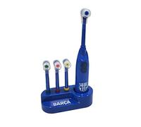 Spazzolino da denti automatico, spazzolino da denti con 4 testine intercambiabili, regalo per bambini e ragazze, Barcellona, Standard)