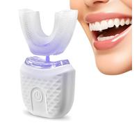 Spazzolino Da Denti Automatico Ultrasonico,3 Livelli Di Intensità,Timer 45S, Forma Di U,Ipx7 Impermeabile,Spazzolino Ad Ultrasuoni Per Adulti