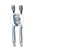 Spazzolino da denti con setole a spirale morbide setole medie dure manuale per una pulizia accurata, salute e alito fresco (colore: 4 pezzi capelli morbidi)