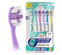 Spazzolino da denti con setole multiple, extra morbido, 6 spazzolini da denti, GuruNanda