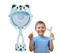 Spazzolino da denti da allenamento per bambini - Spazzolino da denti da allenamento con massaggiagengive per bambini | Massaggiagengive in silicone autocalmante | Il primo spazzolino da denti per
