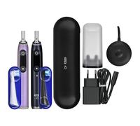 Oral-B iO 9 Adulto Spazzolino rotante Nero, Rosa
