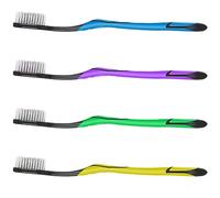 Spazzolino da denti extra morbido, spazzolino manuale a setole per adulti sensibili e gengive che si rimuovono, confezione individuale