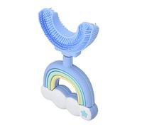 Spazzolino da denti manuale a forma di U per bambini, design per la cura della salute orale, 1 spazzolino da denti (Pssoppfm8r2sg31d-11)
