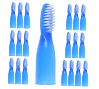 Spazzolino da Denti Mini Manico Corto in Plastica e Nylon 20 Pezzi | Spazzolini da Prigione Mini, Pulizia Orale Delicata, Maneggevole in Spazi Ristretti, per Strutture Correttive
