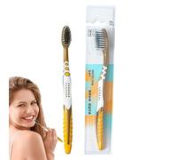 Spazzolino da denti morbido, detergente con setole sensibili, strumento da viaggio manuale, spazzolino delicato per la cura delle gengive, ergonomico e leggero, con pulizia interdentale, per uso