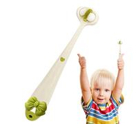 Spazzolino da denti per bambini a 3 lati: spazzolino per bambini piccoli, spazzolino elastico per la testa | Design facile da impugnare per la pulizia orale dei bambini, addestramento del cep