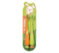 Spazzolino da denti per bambini, a forma di carota, con setole morbide, per la pulizia dei denti e delle gengive, per bambini dai 3 anni in su, per bambini, ragazzi, ragazze, casa, viaggio, doccia