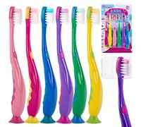 Spazzolino da denti per bambini con coperchio (6 pezzi)