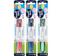 Spazzolino da denti per bambini primi denti extra morbidi 0..., 1 pz - Marca DM Germania - Compatibile con Dontodent - Zahnbürste Kinder erste Zähnchen extra weich 0..., 1 St