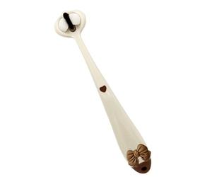 Spazzolino da denti per bambini - Setole morbide design papillon 0,12 mm, testina a 3 lati, setole elastiche PBTT, impugnatura ergonomica, cura morbida delle gengive, spazzola a denti a tre lati